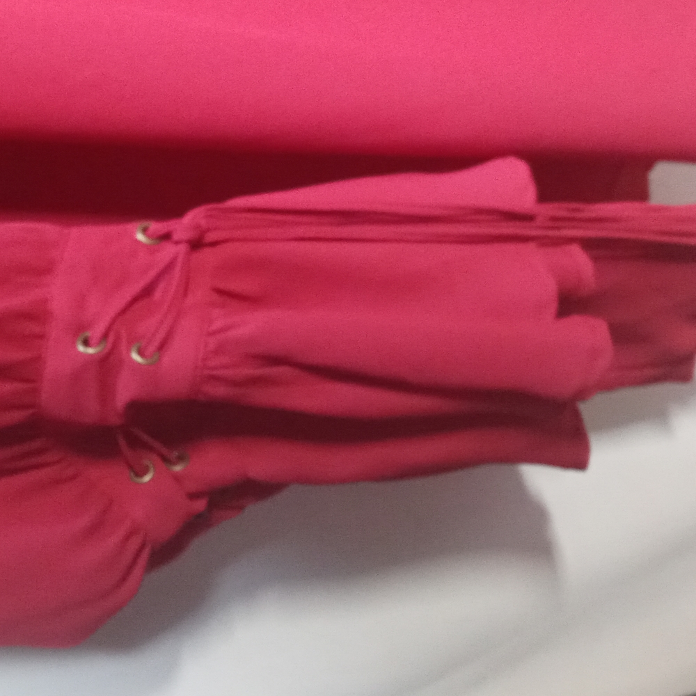 Maroon Translucent Top - image 3